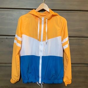 Zine Windbreaker Jacket - Small